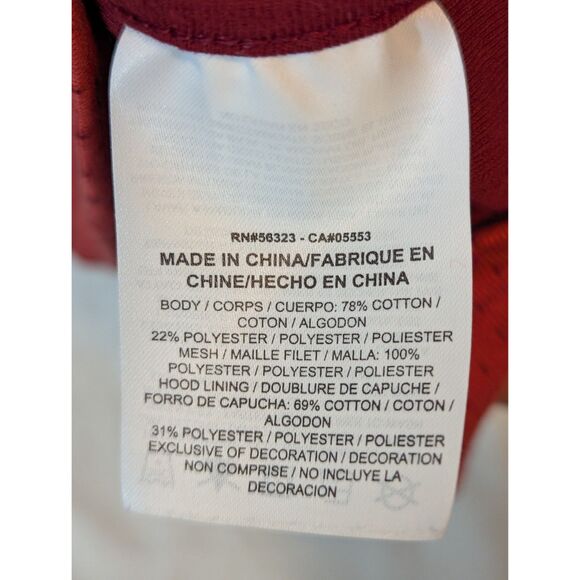 Nike Tech Fleece Hooded Vest - Women’s XL / Men’s S-M - Red Black 835105-602 - Picture 4 of 7